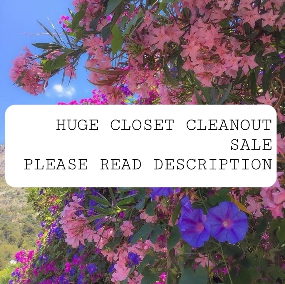 CLOSET CLEANOUT
